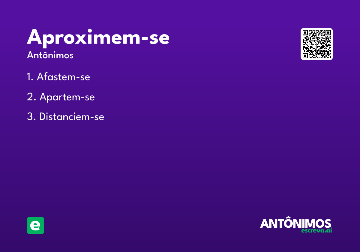 aproximem-se