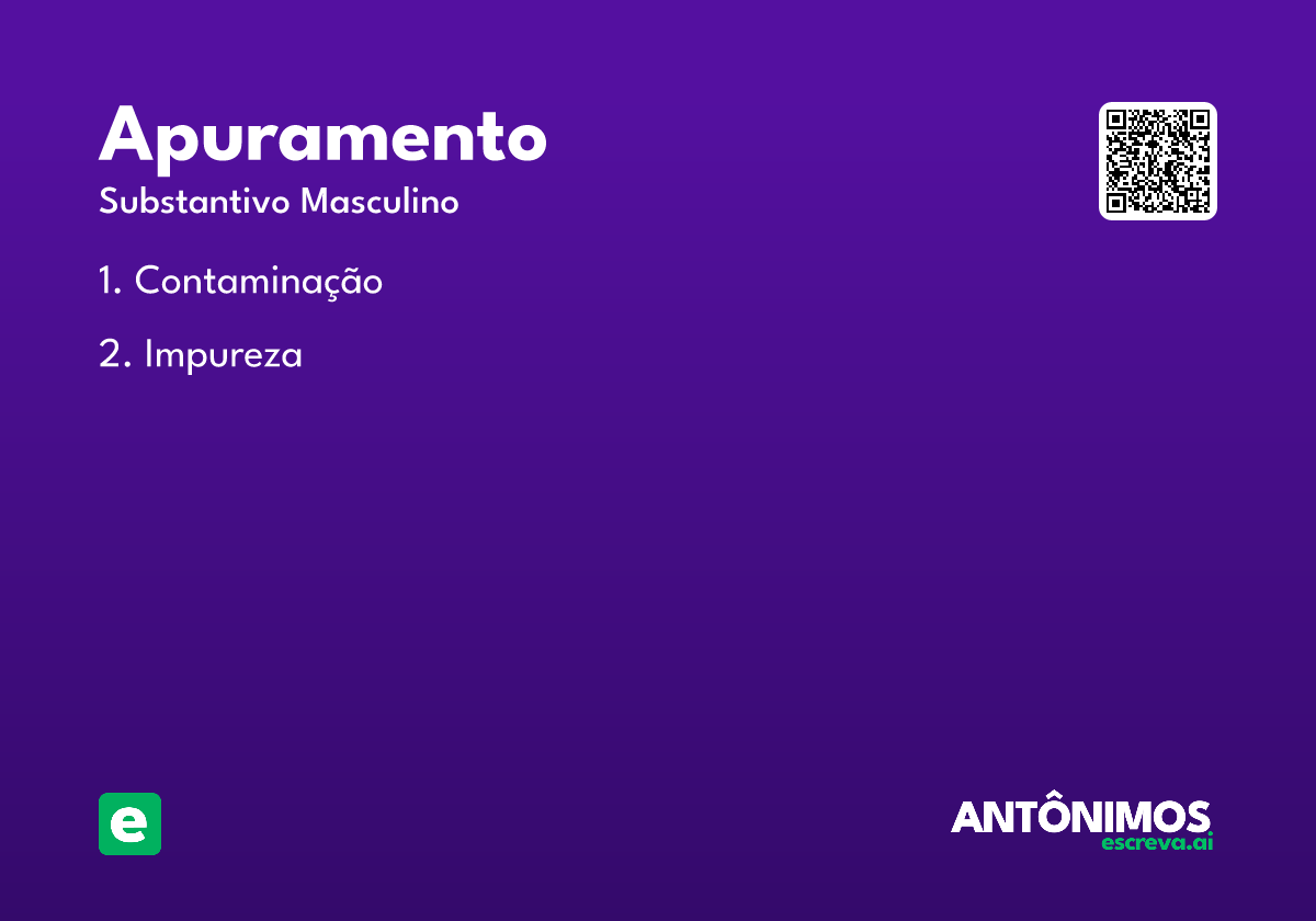apuramento