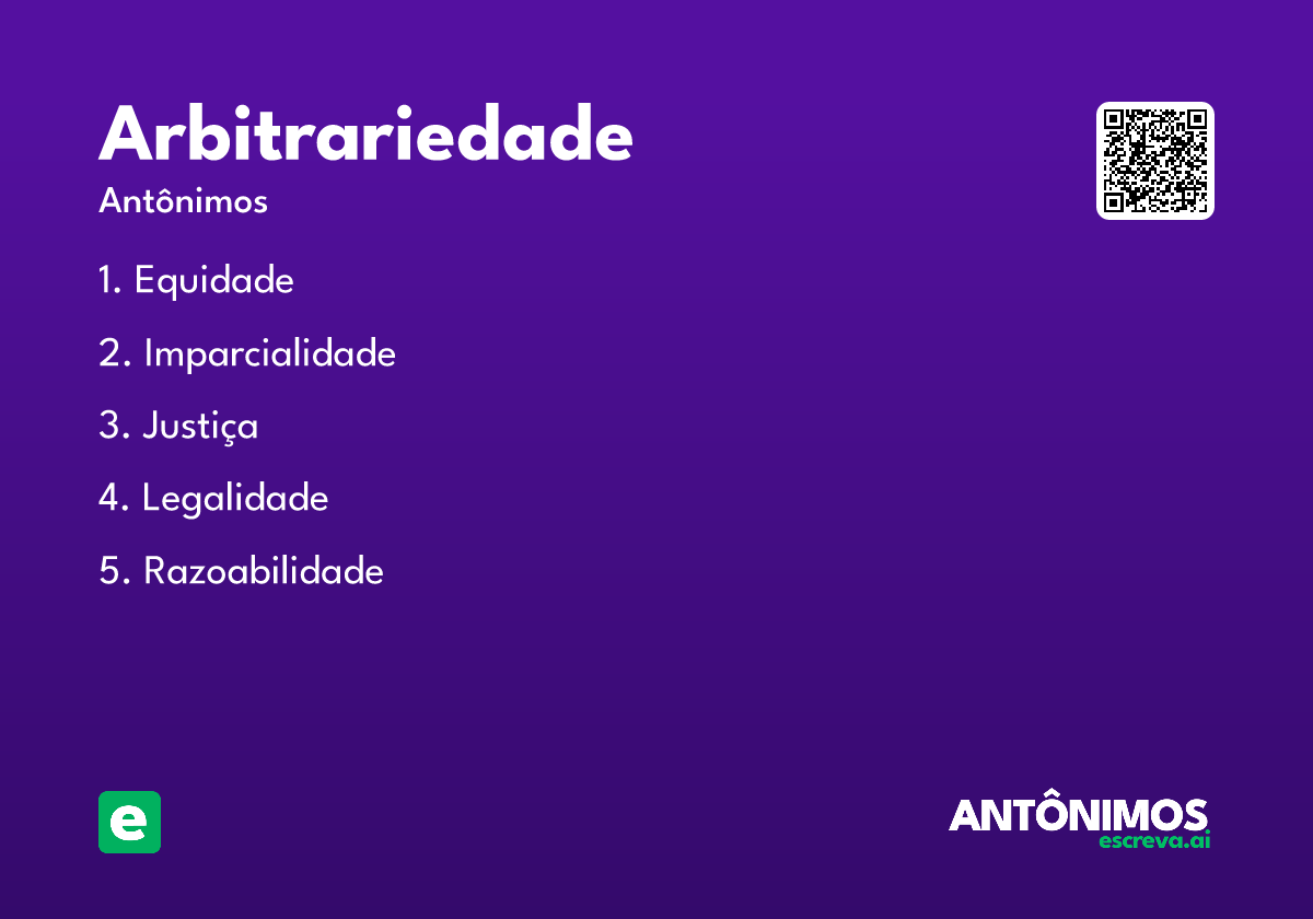 arbitrariedade