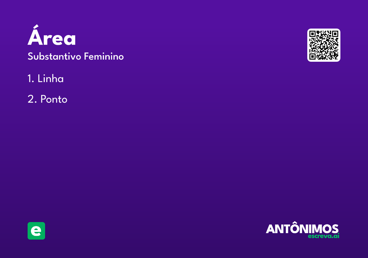área