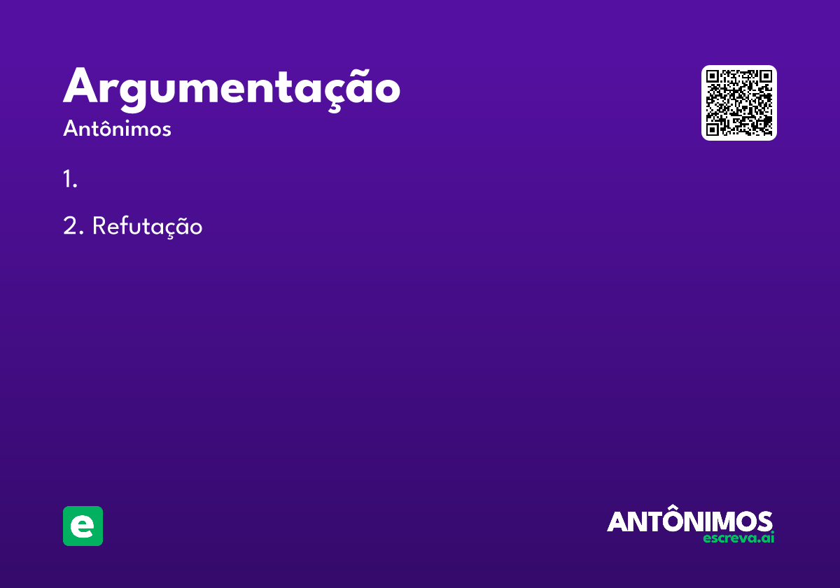 argumentação