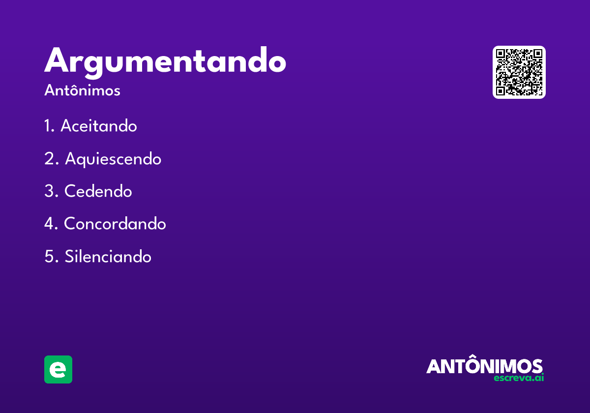 argumentando