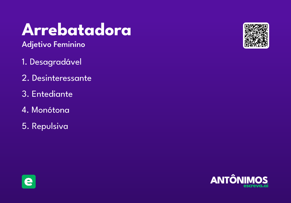 arrebatadora