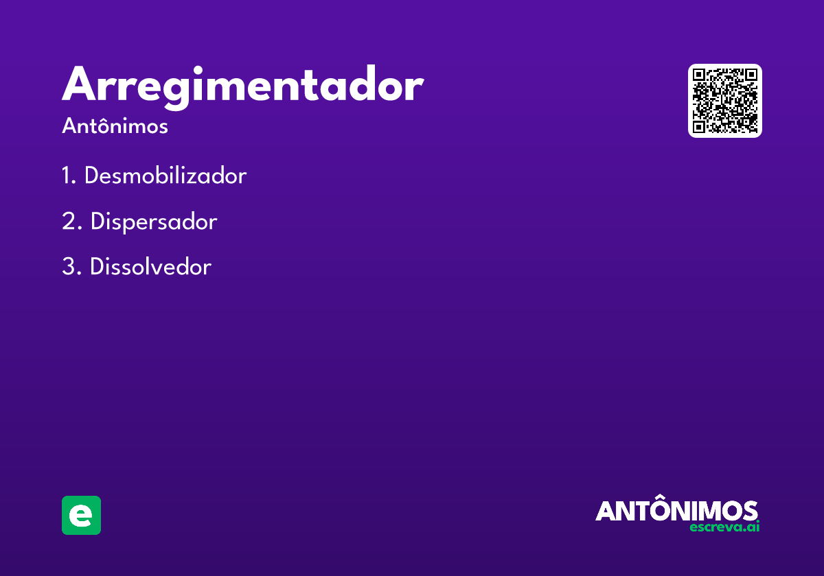 arregimentador