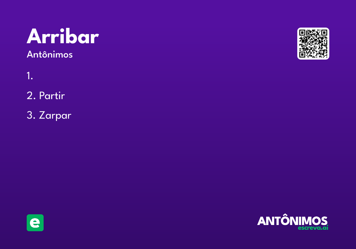 arribar