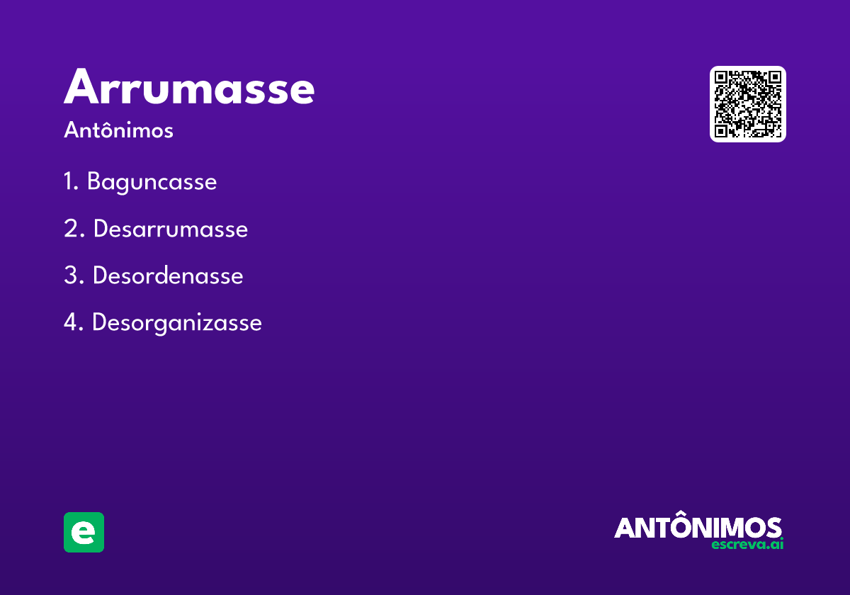 arrumasse