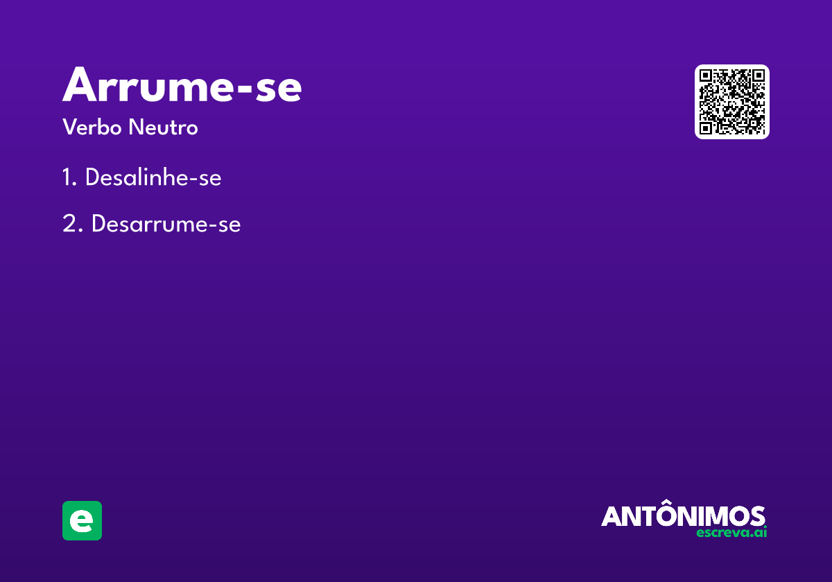 arrume-se