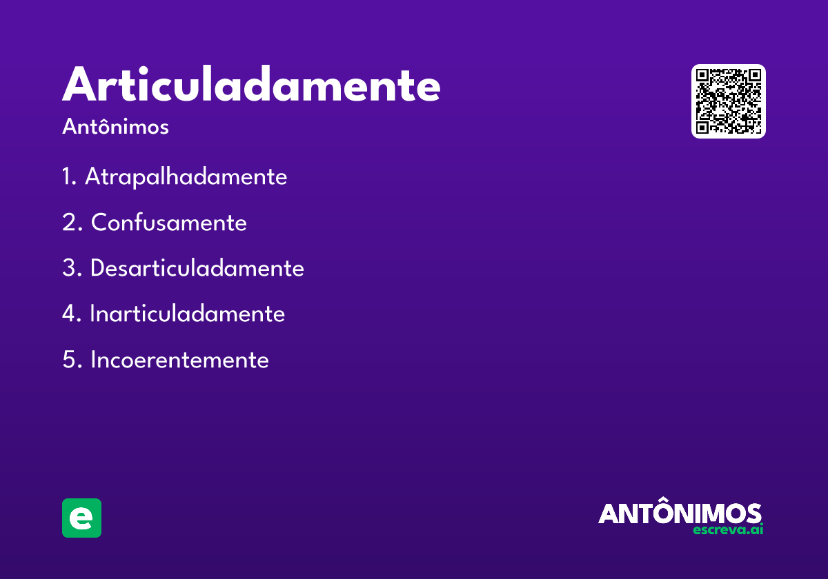 articuladamente