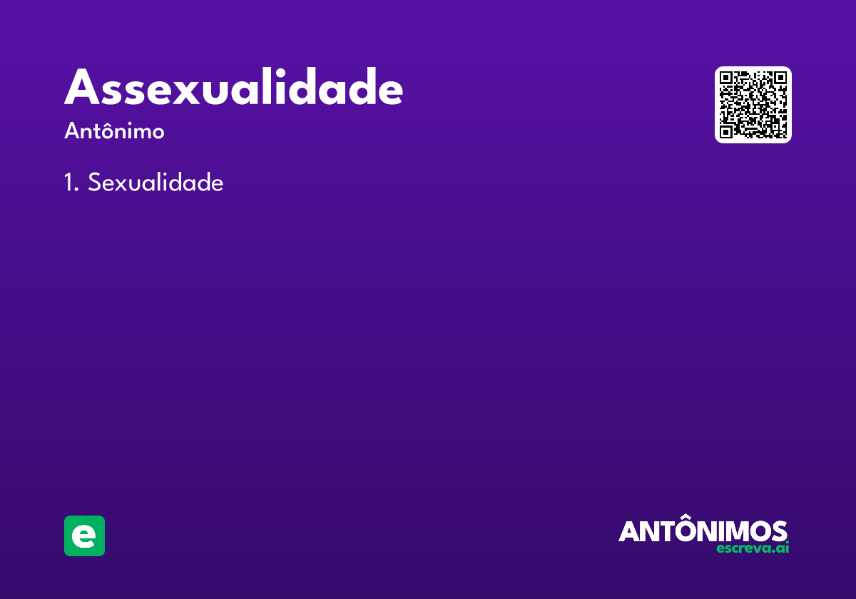 assexualidade