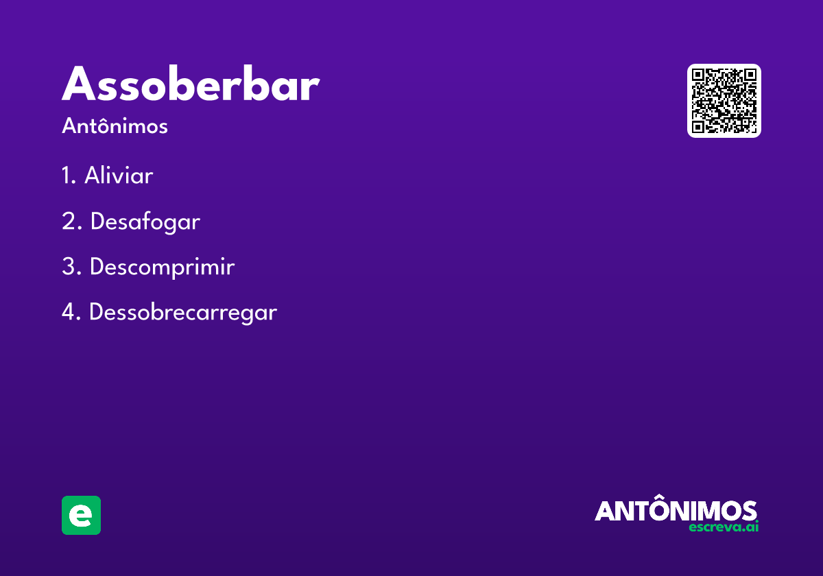 assoberbar