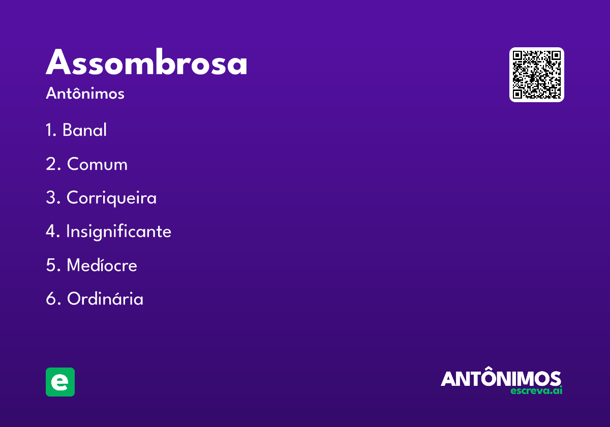 assombrosa