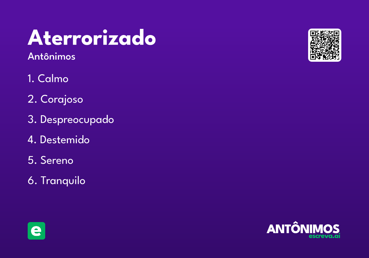 aterrorizado