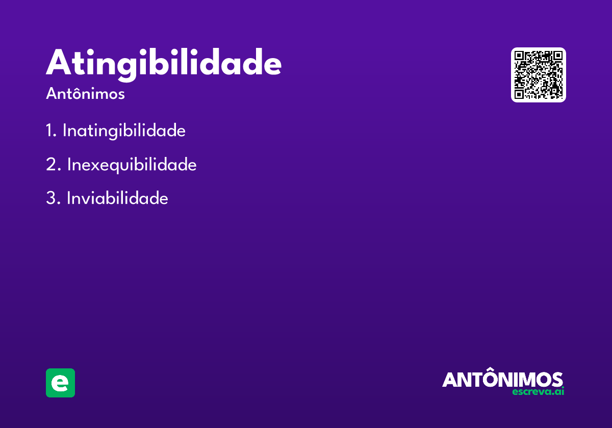 atingibilidade