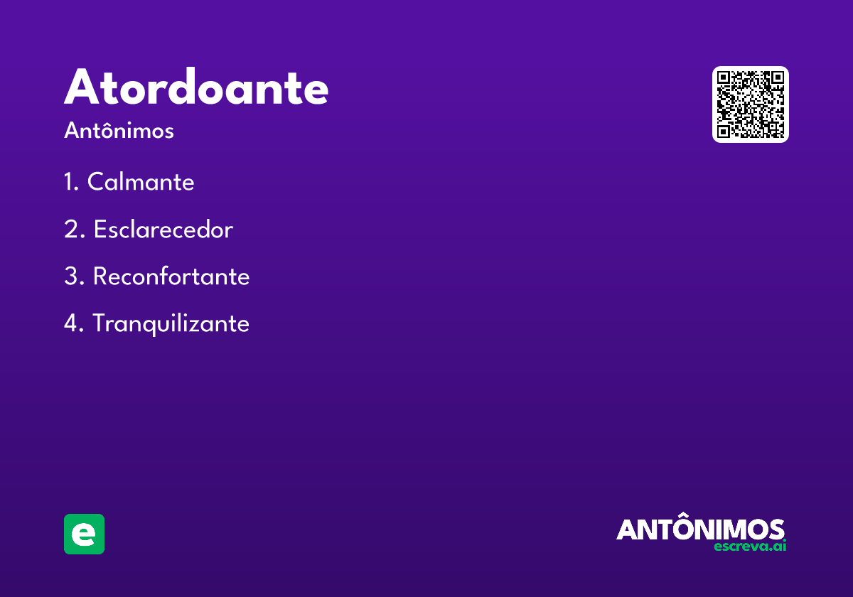 atordoante