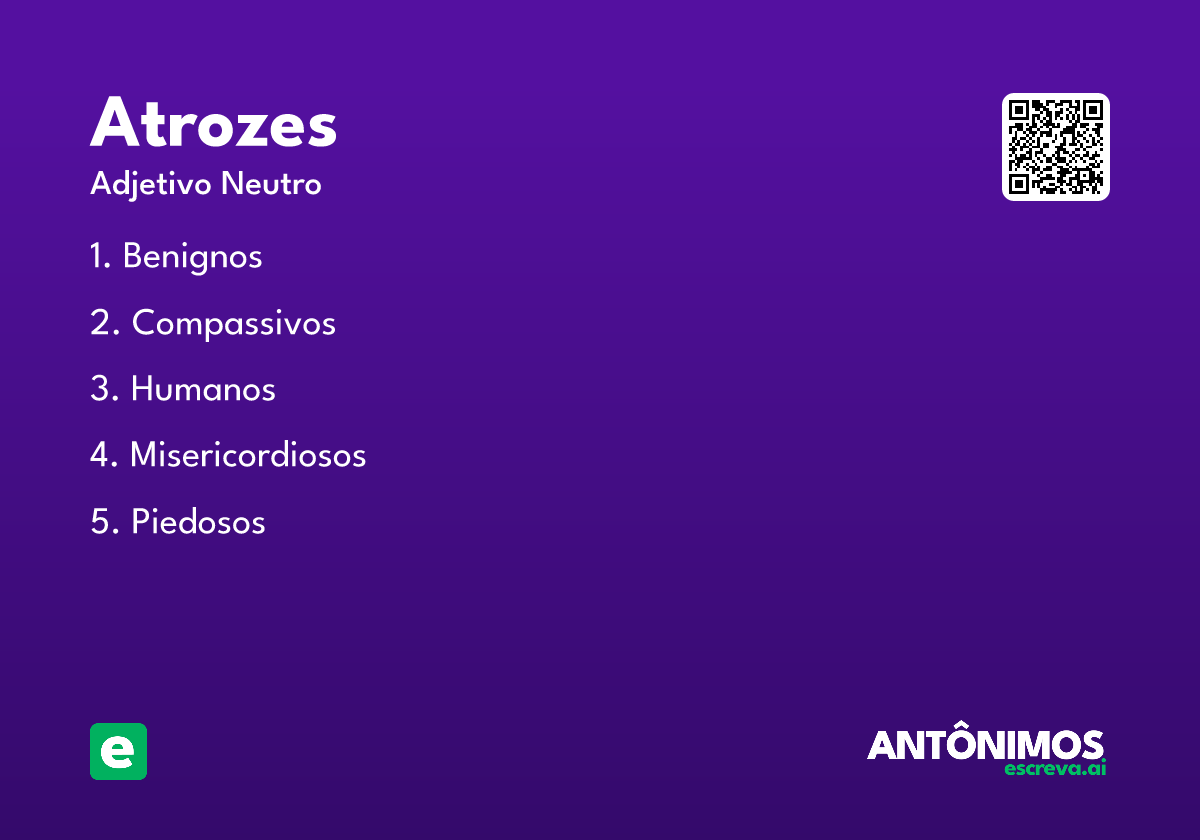 atrozes