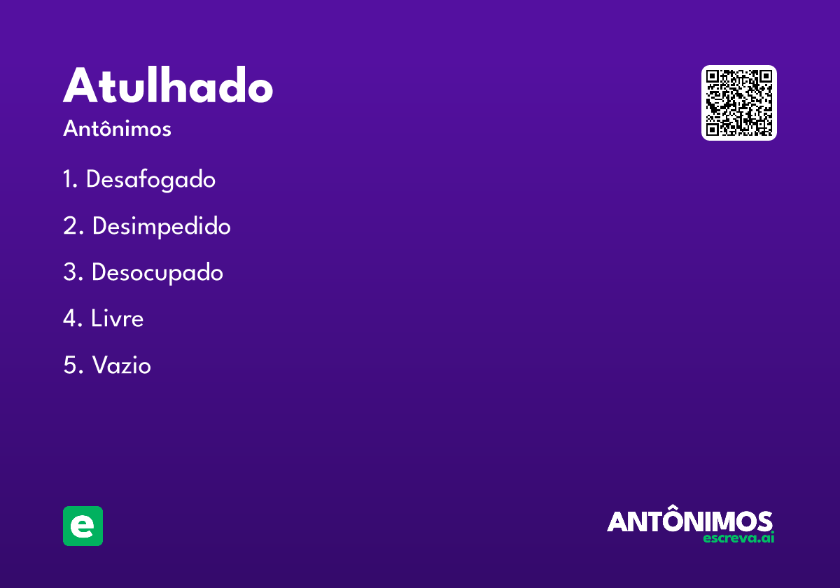 atulhado