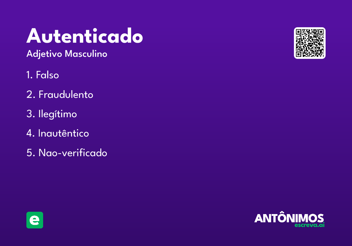 autenticado