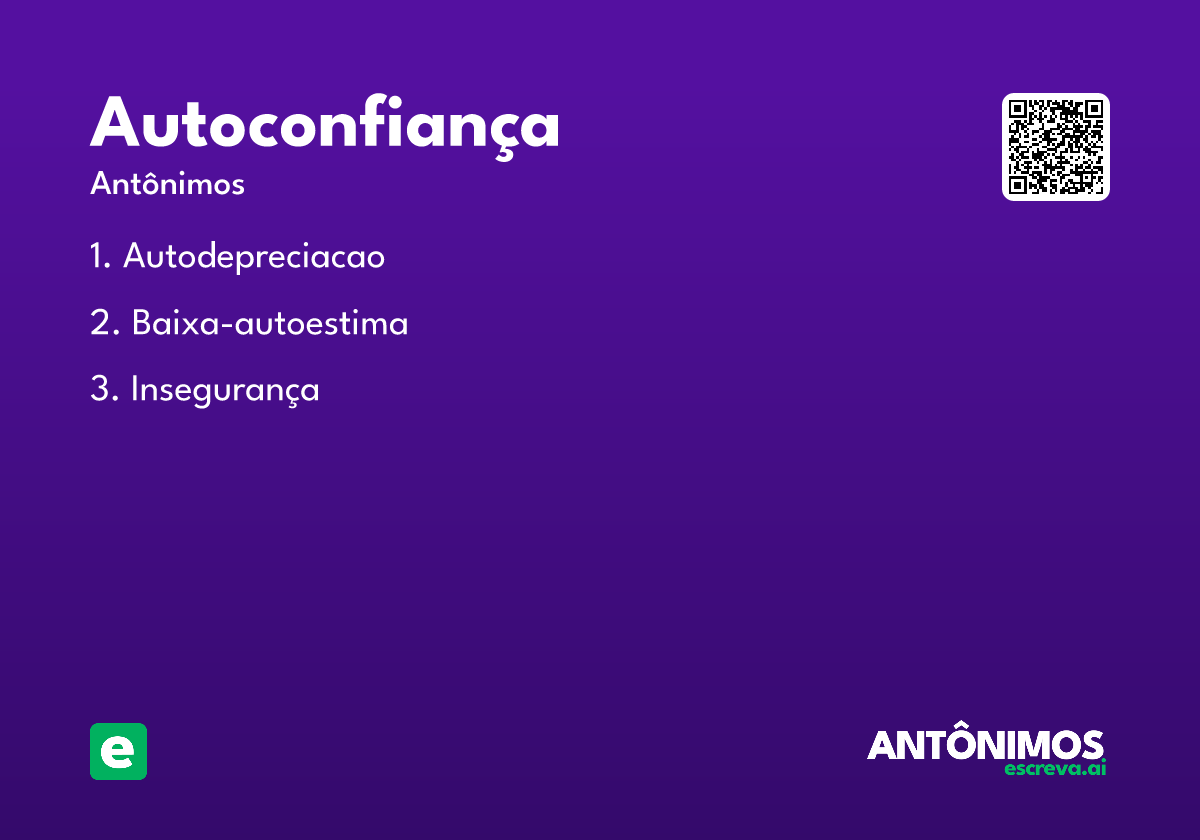 autoconfiança