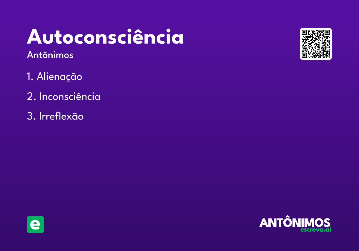 autoconsciência