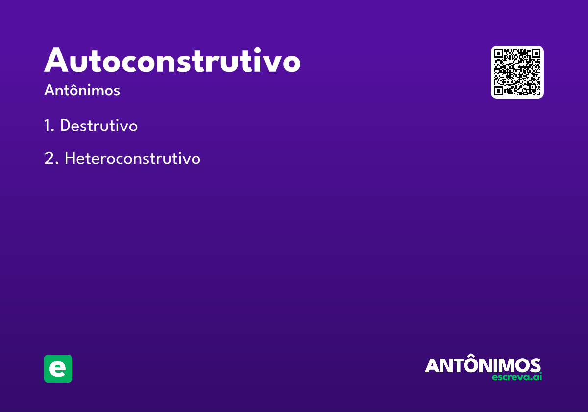 autoconstrutivo