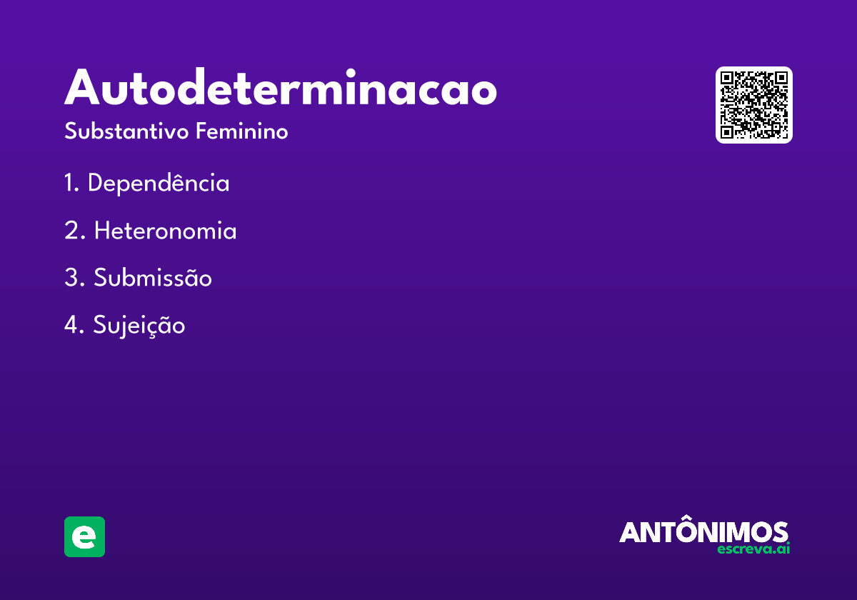 autodeterminacao