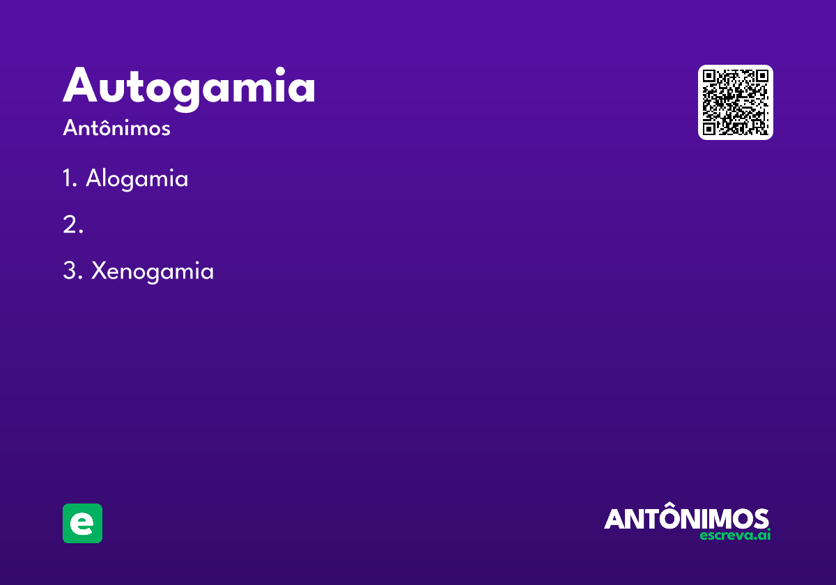 autogamia