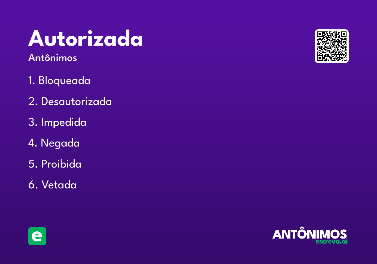 autorizada
