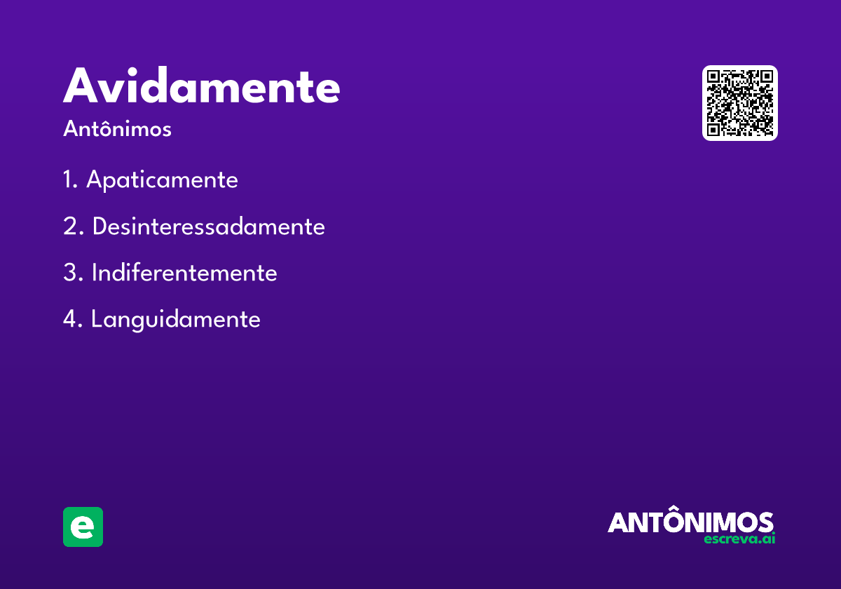 avidamente