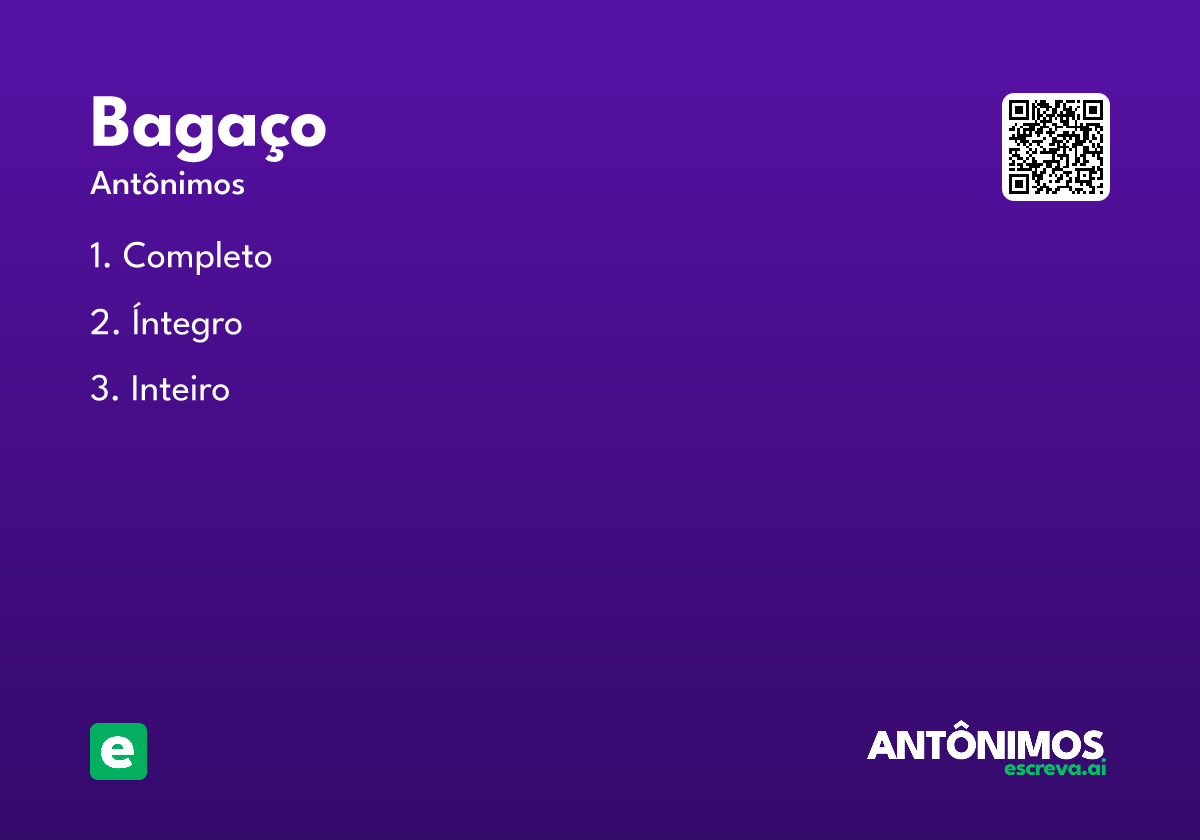bagaço