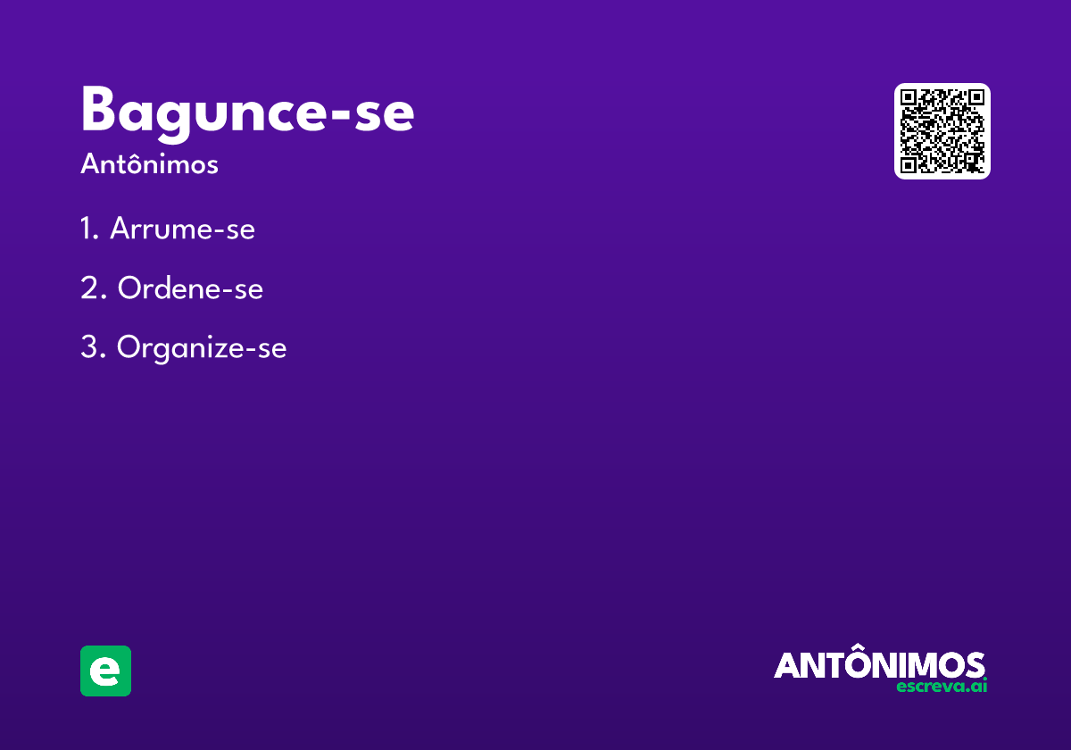 bagunce-se