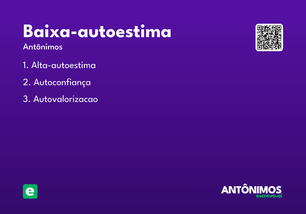 baixa-autoestima