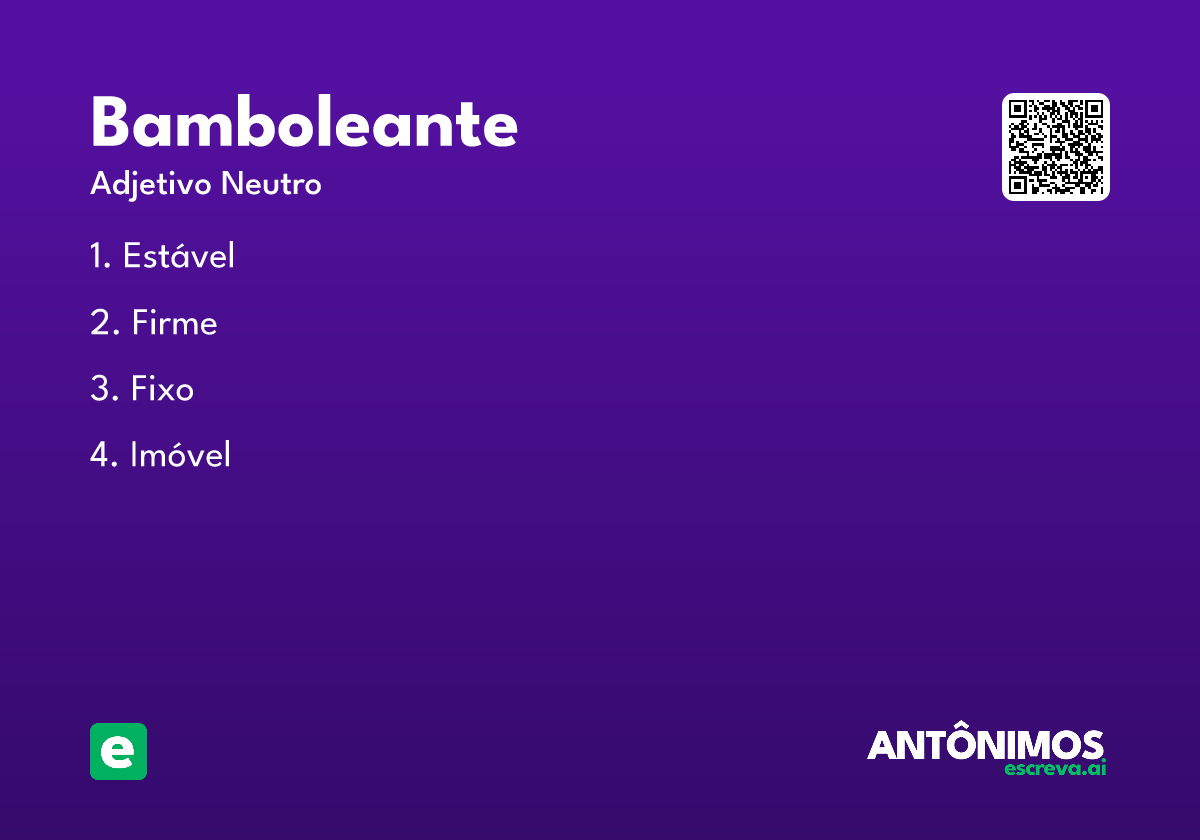 bamboleante