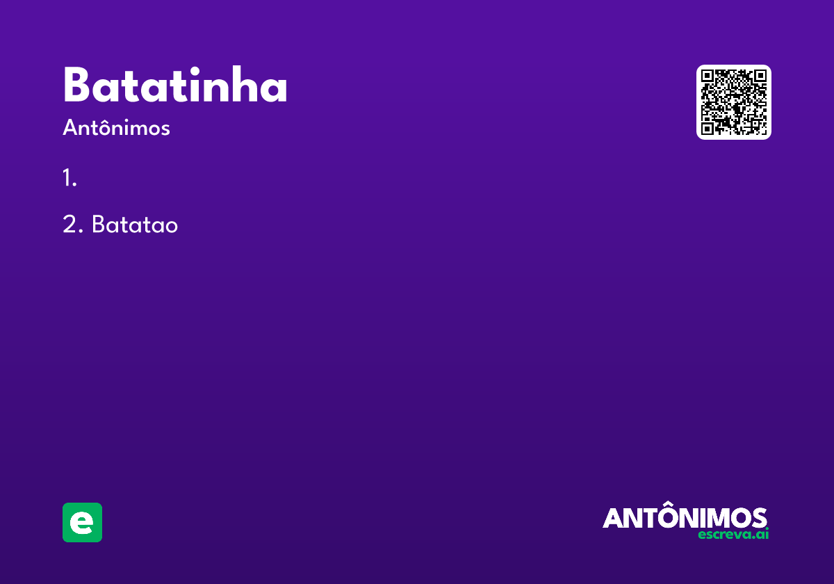 batatinha