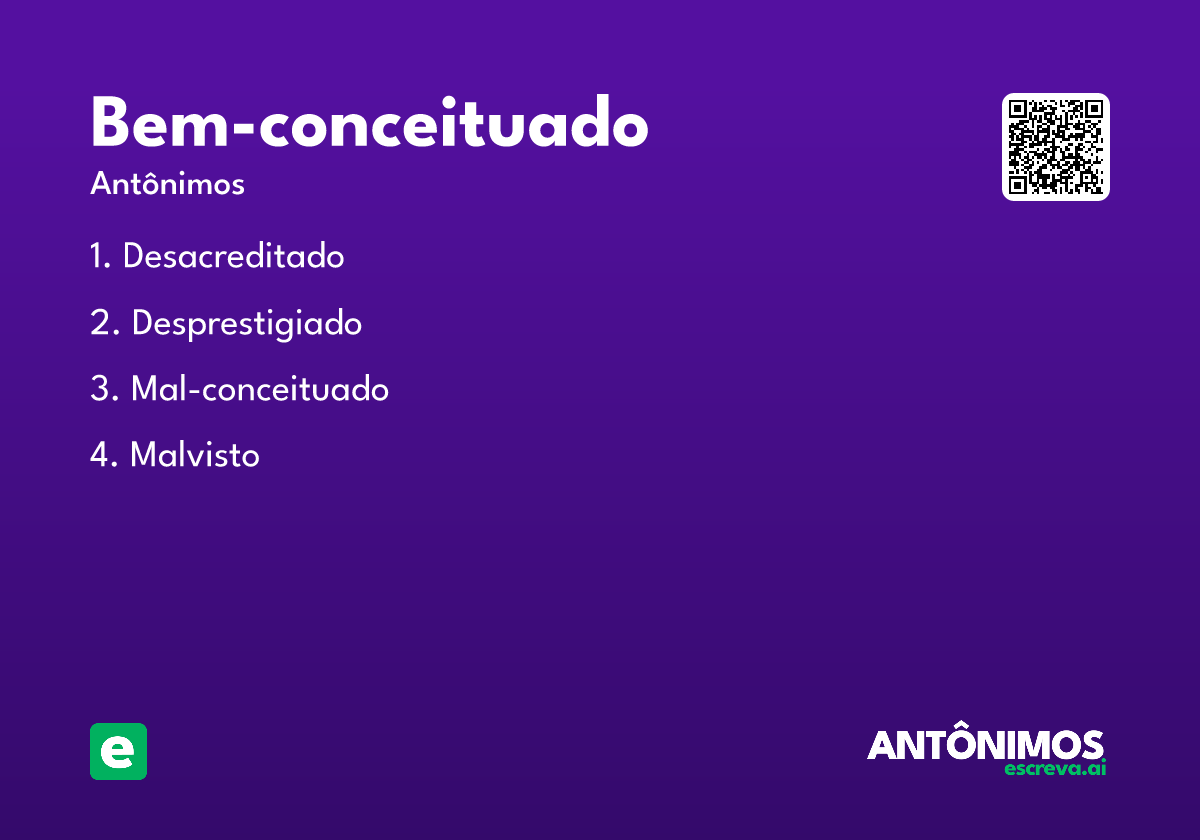 bem-conceituado