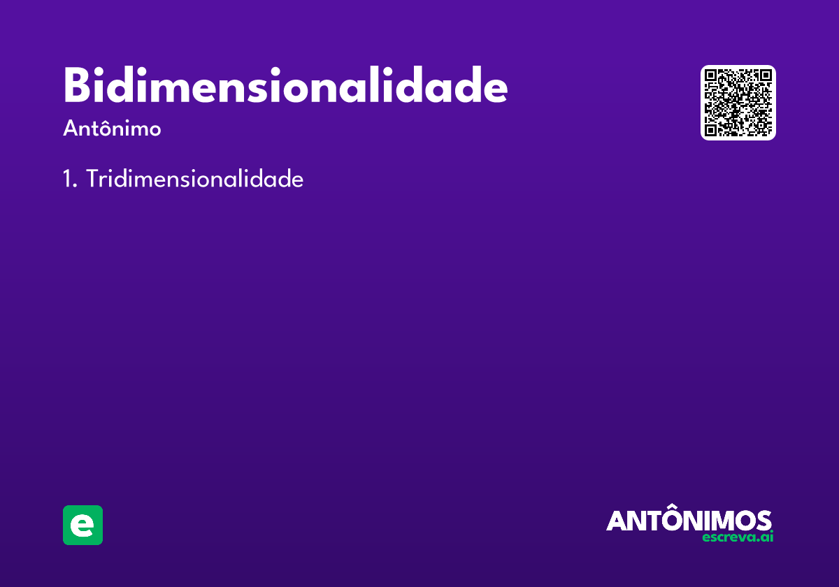 bidimensionalidade