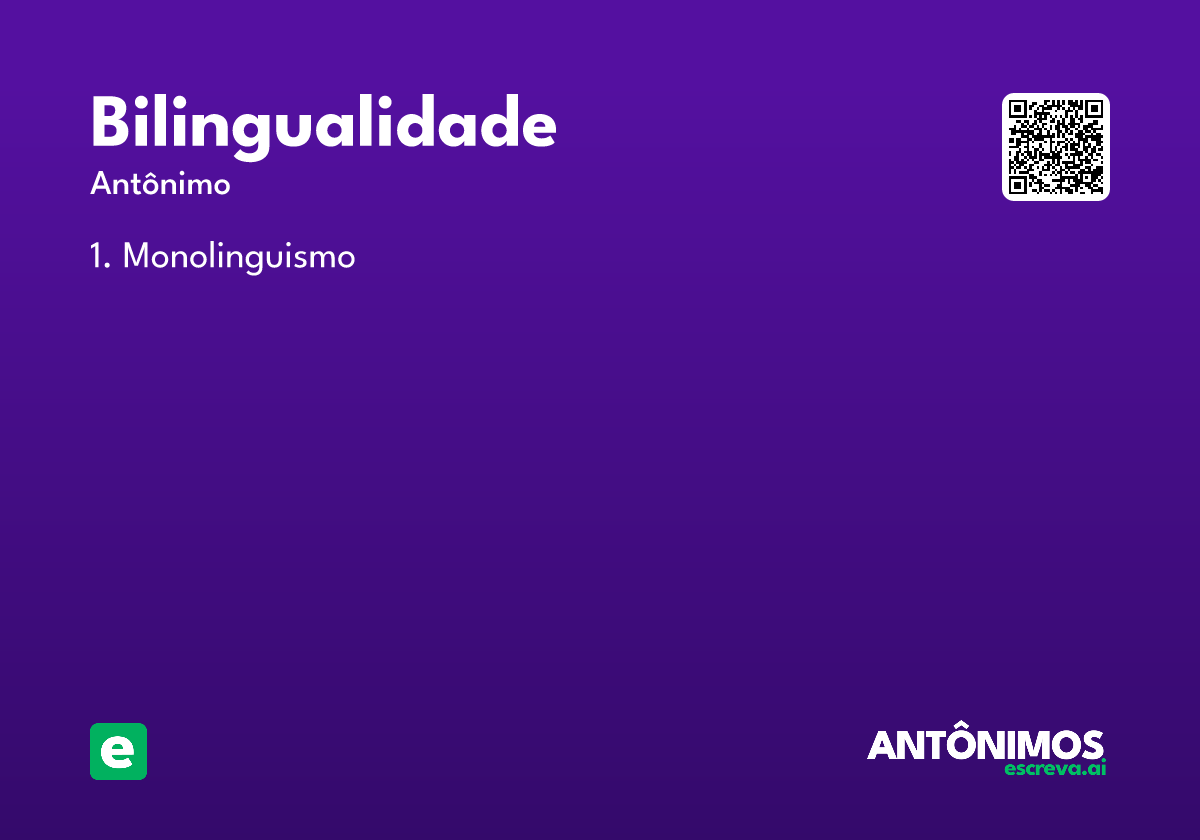 bilingualidade
