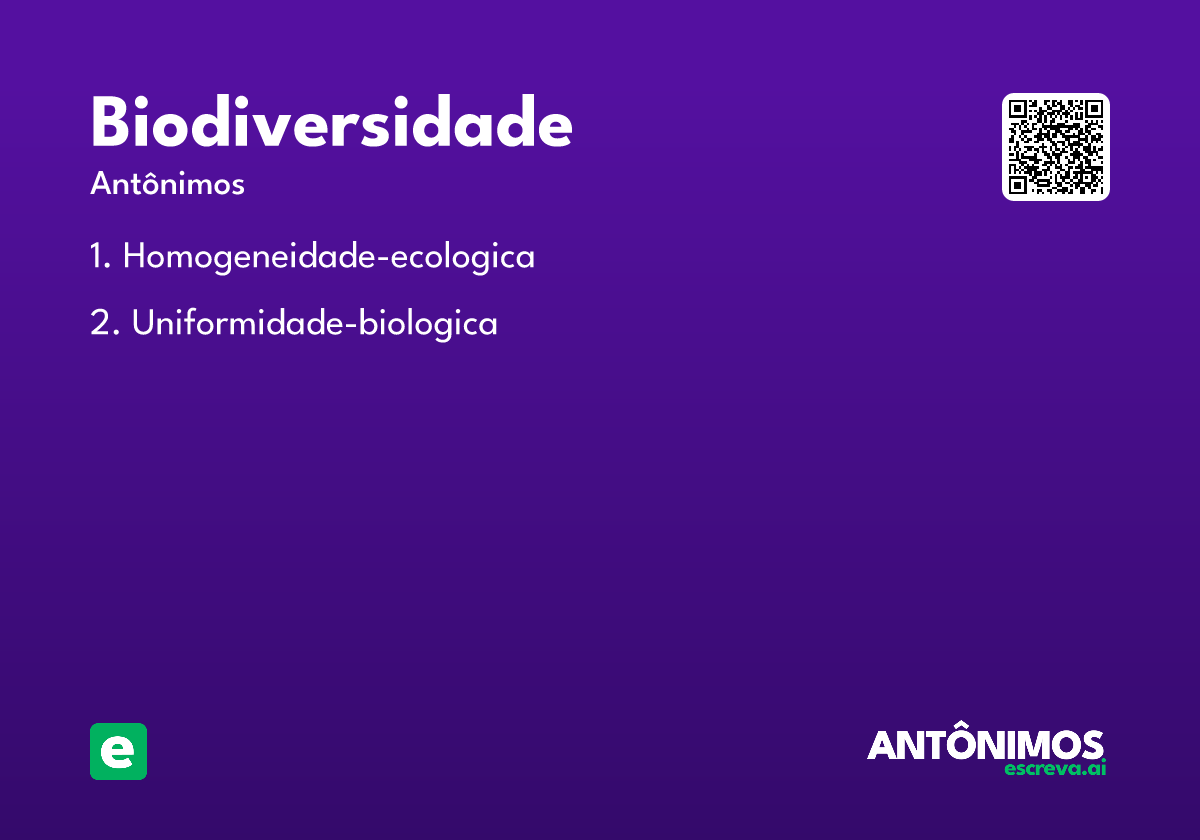 biodiversidade