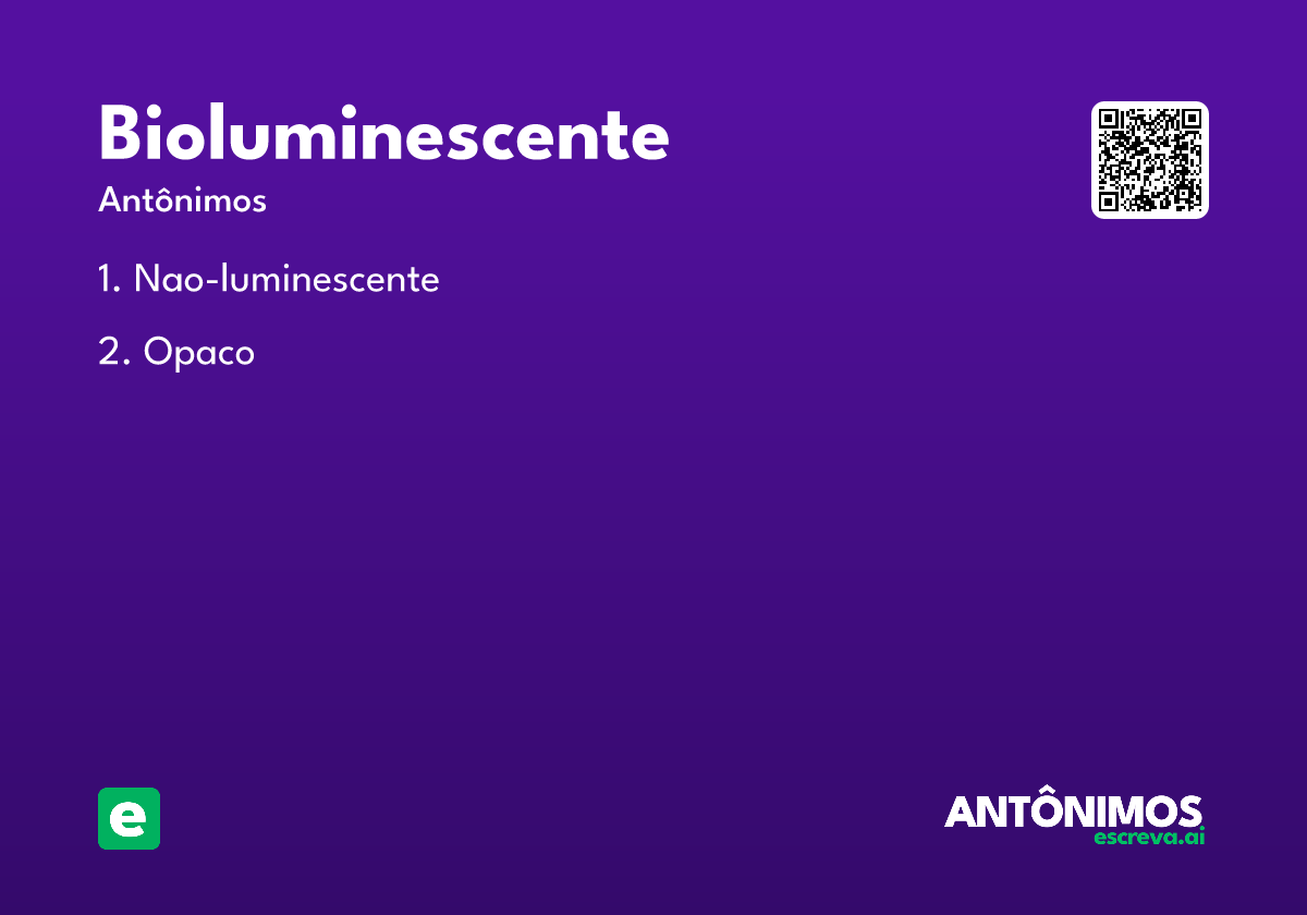 bioluminescente