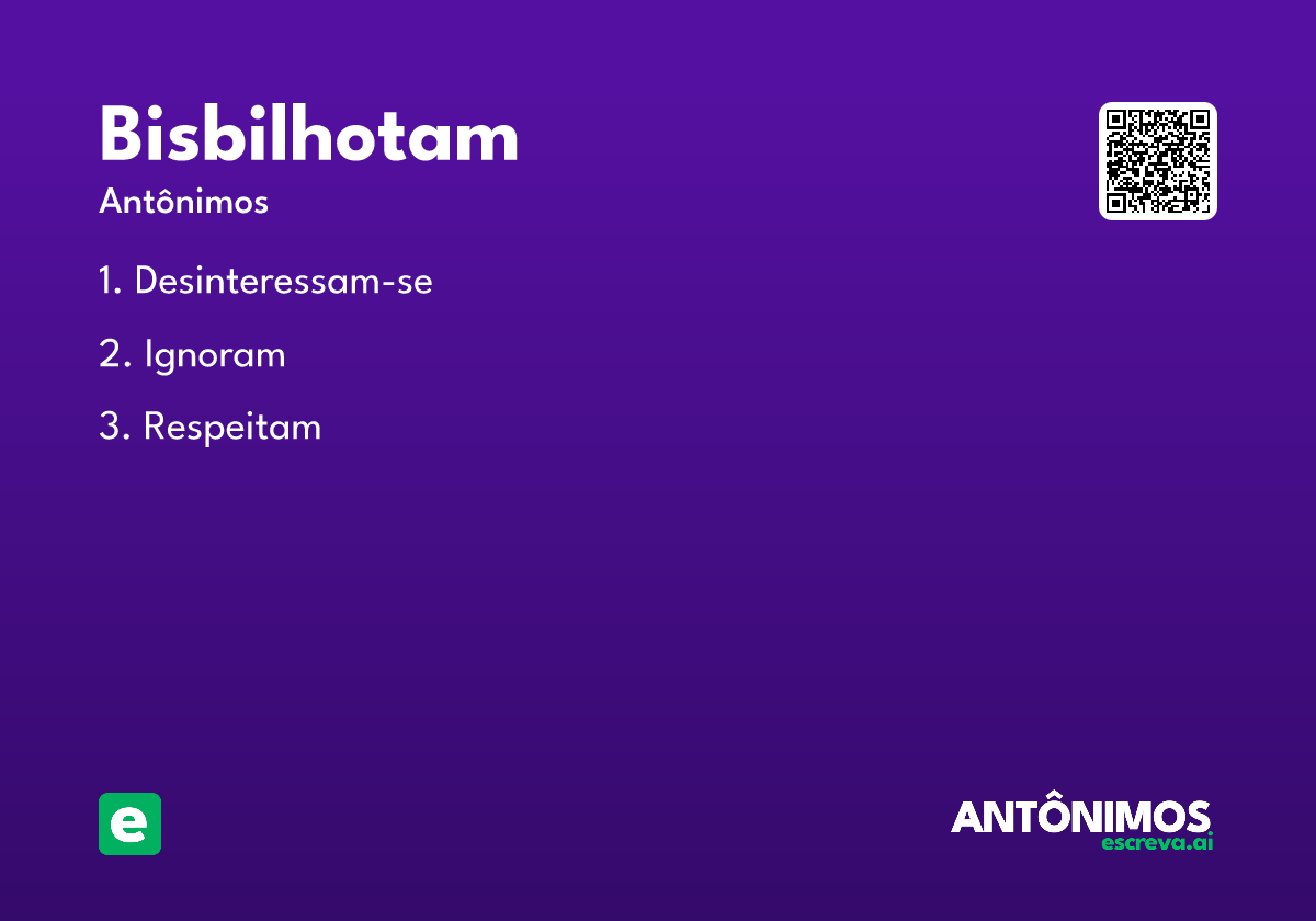 bisbilhotam