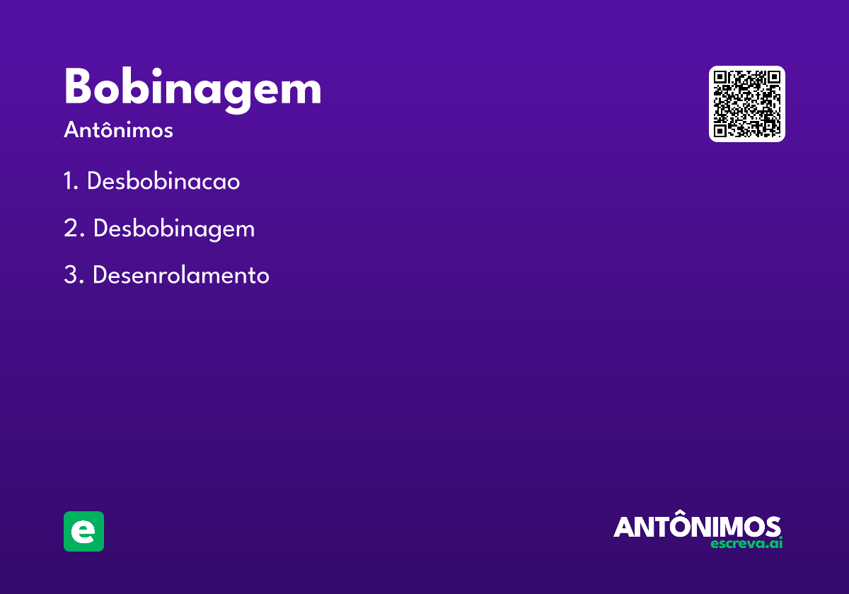bobinagem