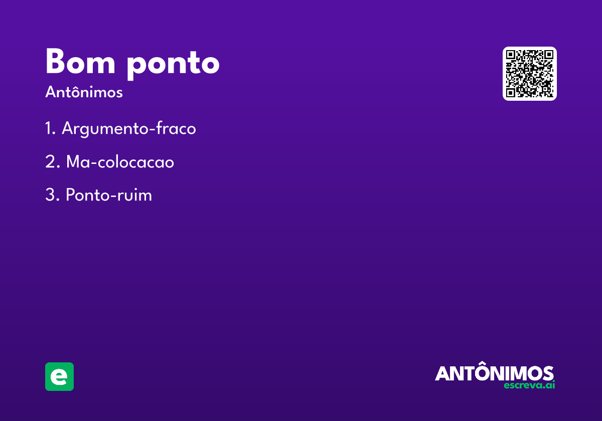bom ponto