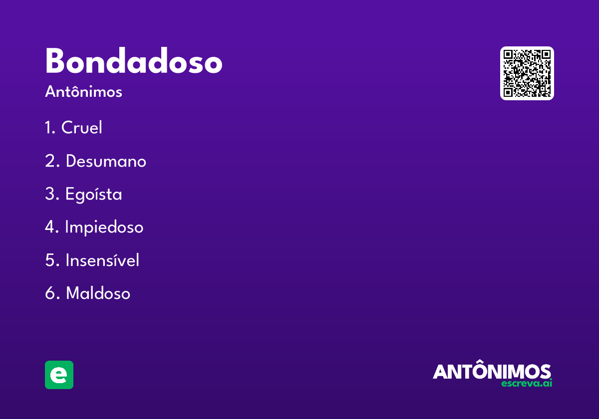 bondadoso