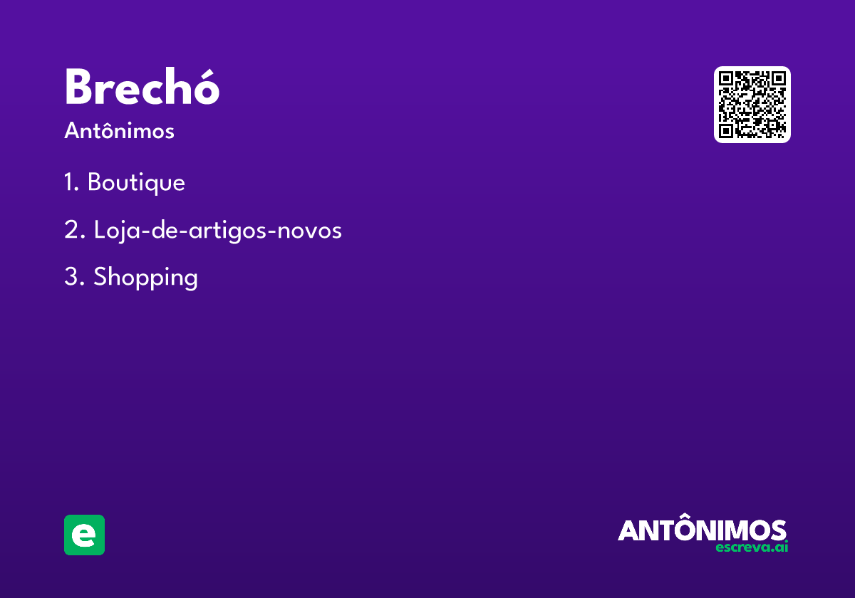 brechó
