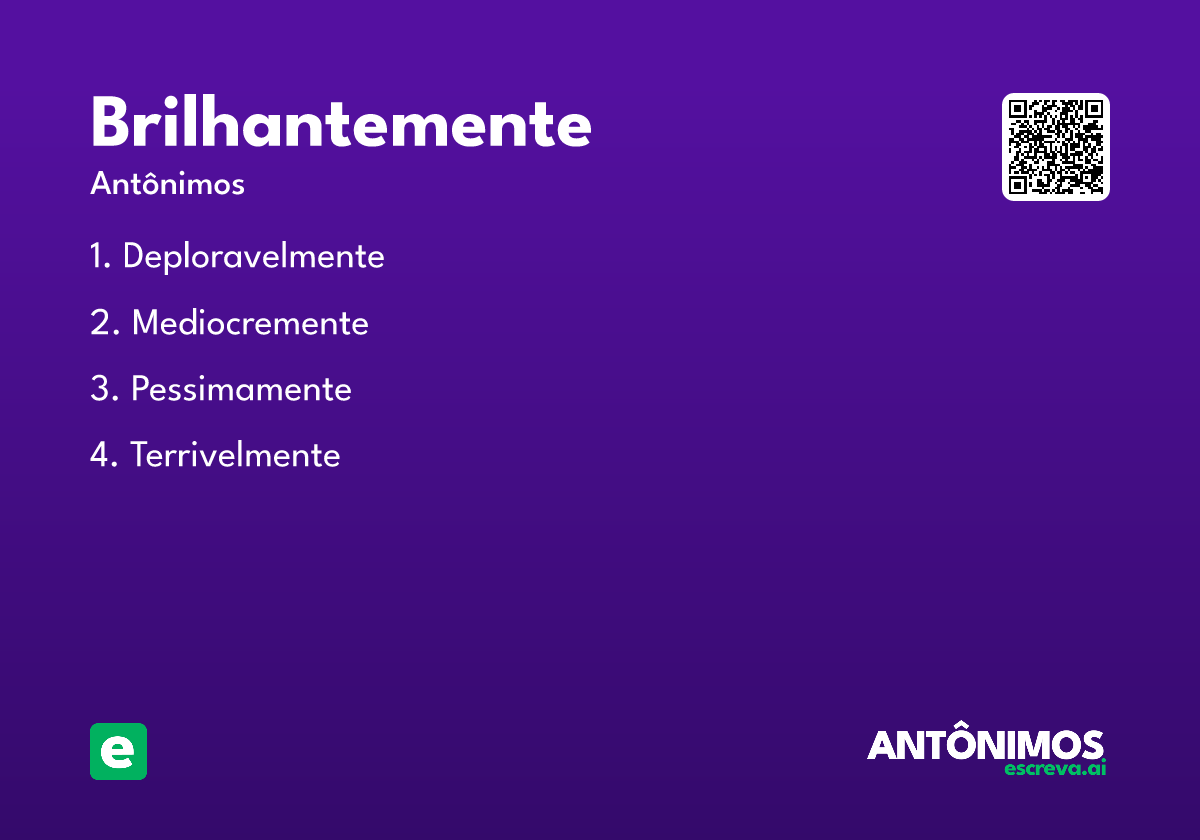 brilhantemente