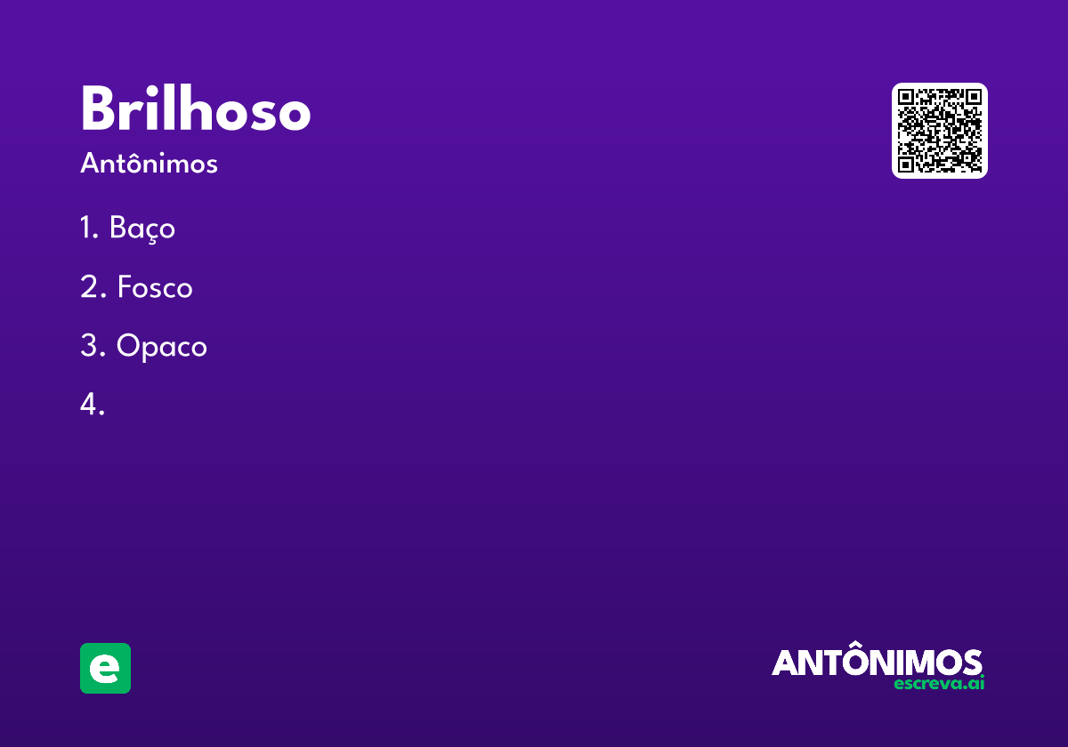 brilhoso