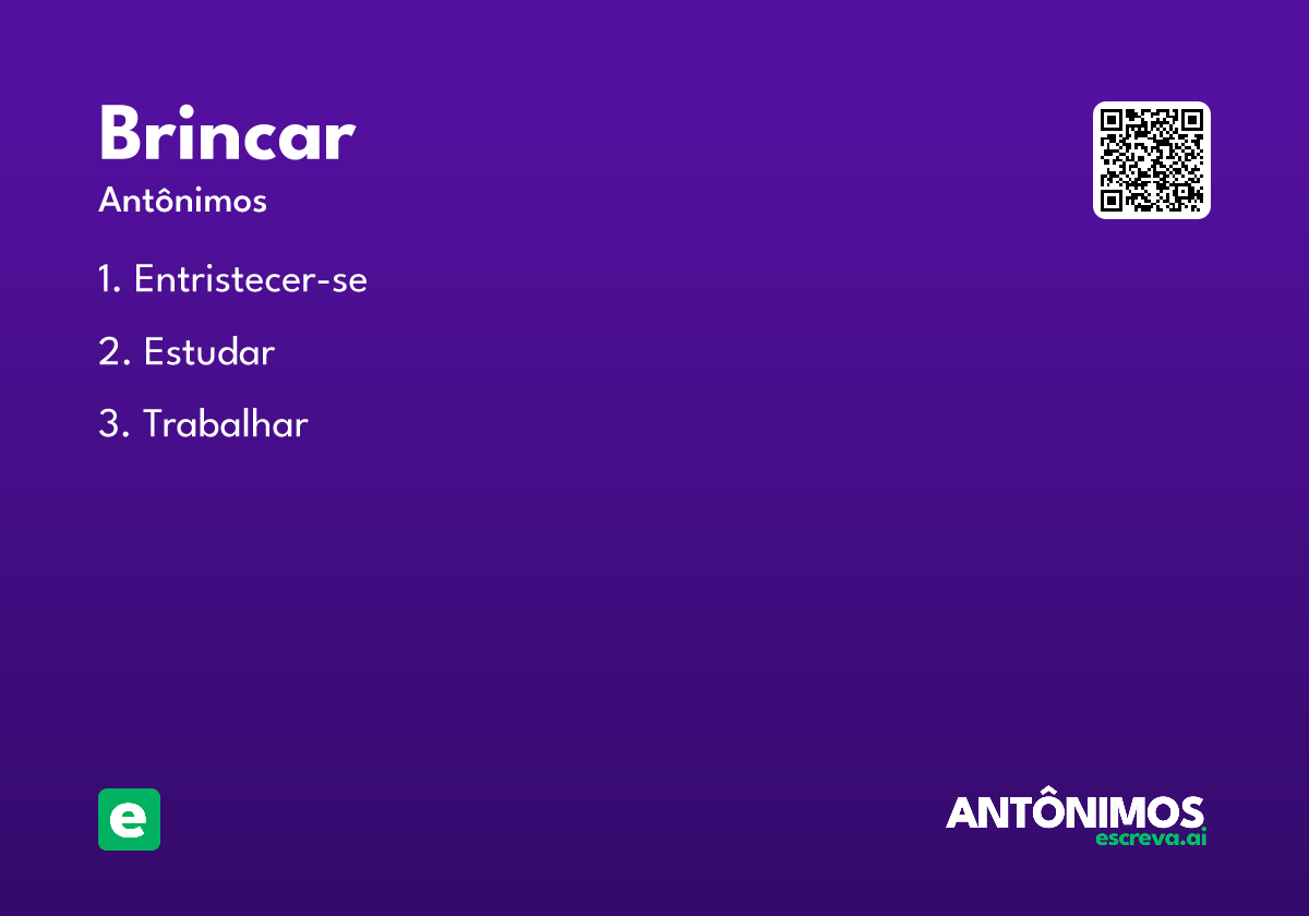 brincar