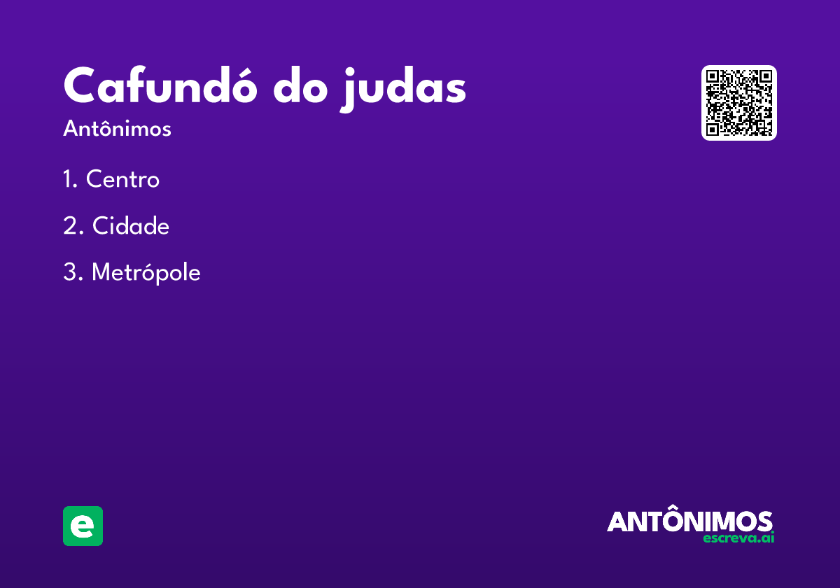 cafundó do judas