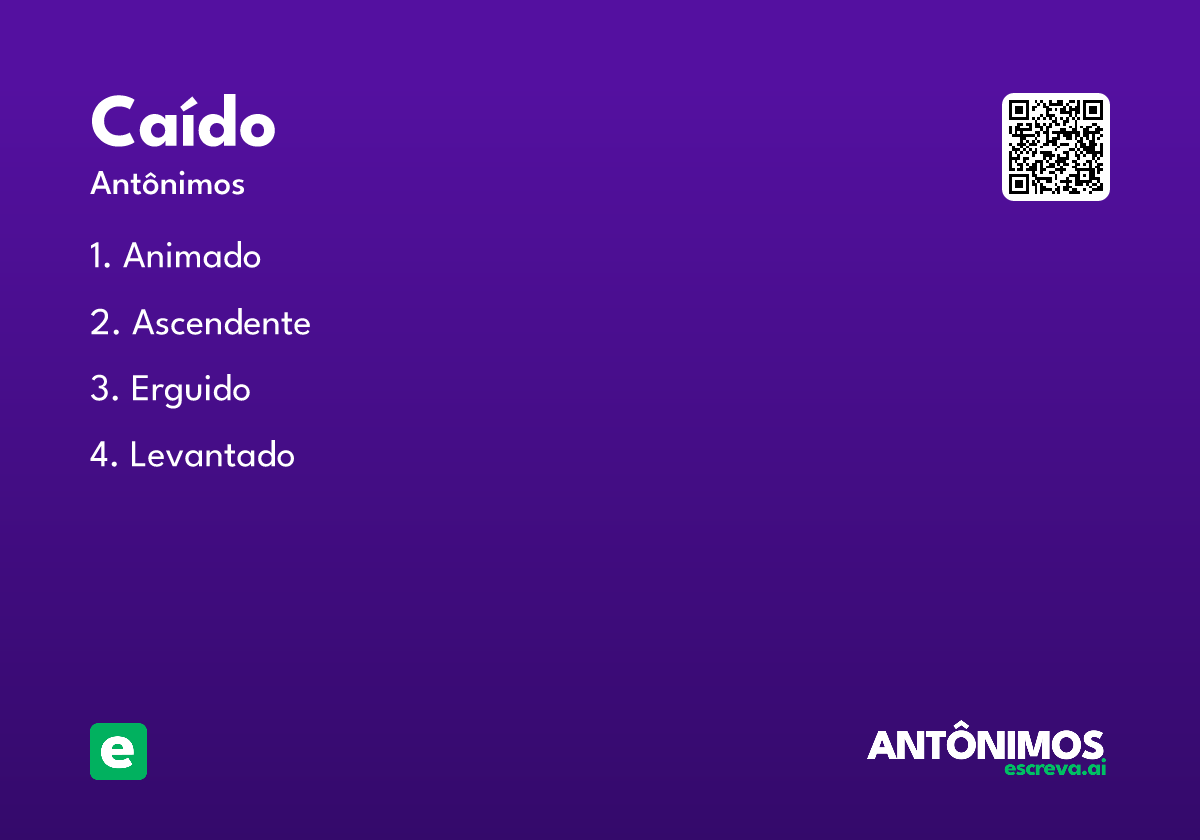 caído