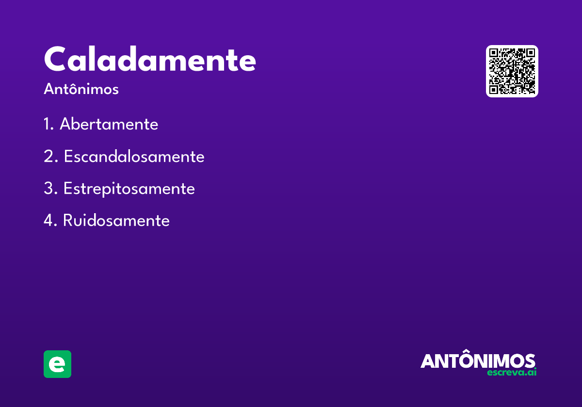 caladamente