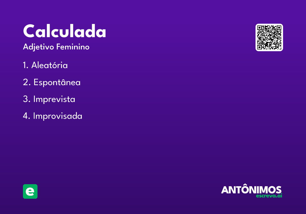 calculada